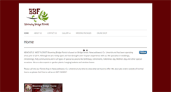 Desktop Screenshot of bloomingbridgeflorist.com